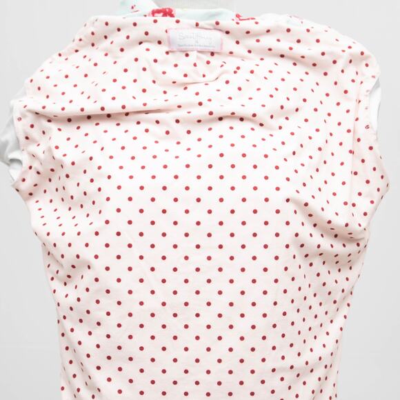 Sweet Honey Floral Print Button Up Pajama Top Size Medium - Picture 6 of 11